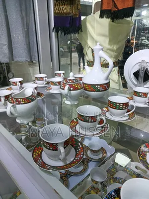 Traditional Ethiopian Coffee Tea Set