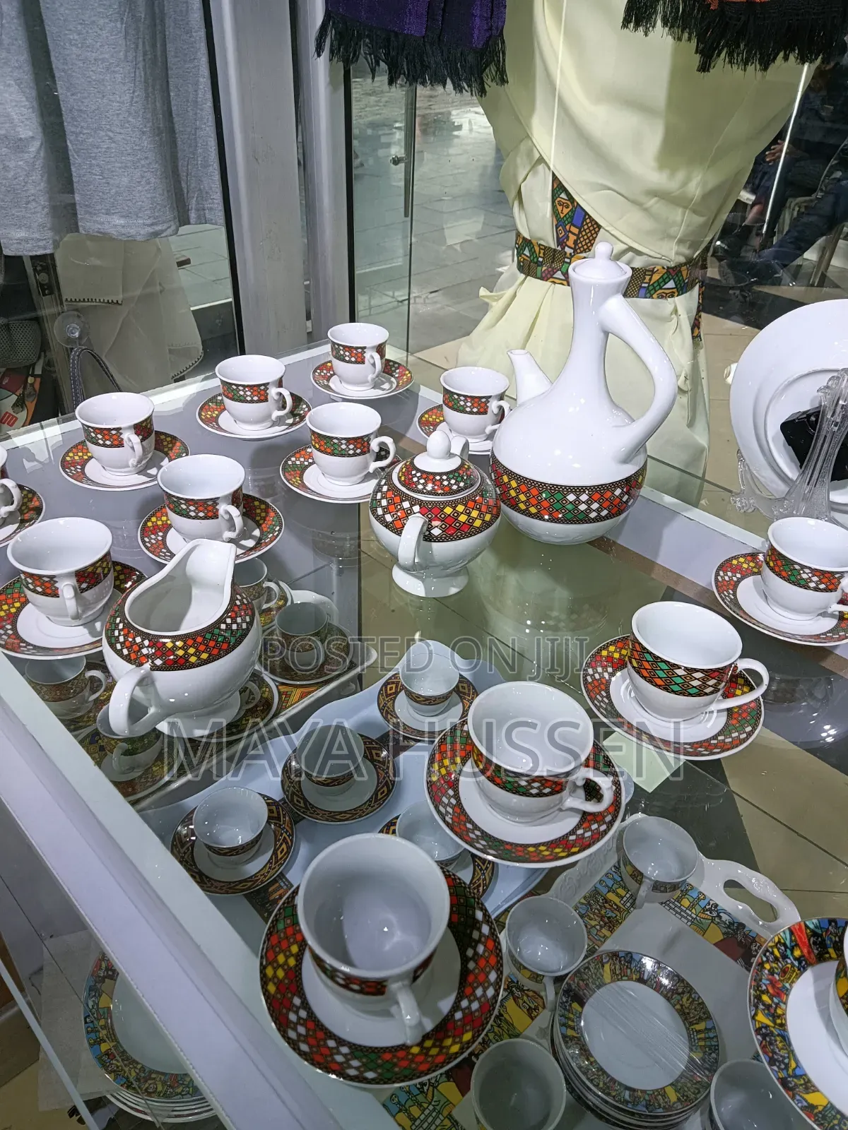 Traditional Ethiopian Coffee Tea Set