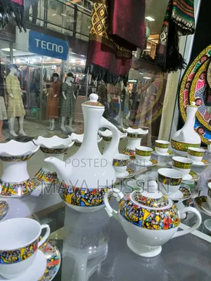 Traditional Ethiopian Coffee Tea Set