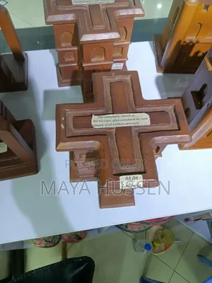 Handmade Wooden Lalibela Bet Giyorgis Miniature