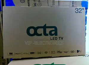 Octa 32 Inch TV LED TV – Super Bright Display, Energy Saving