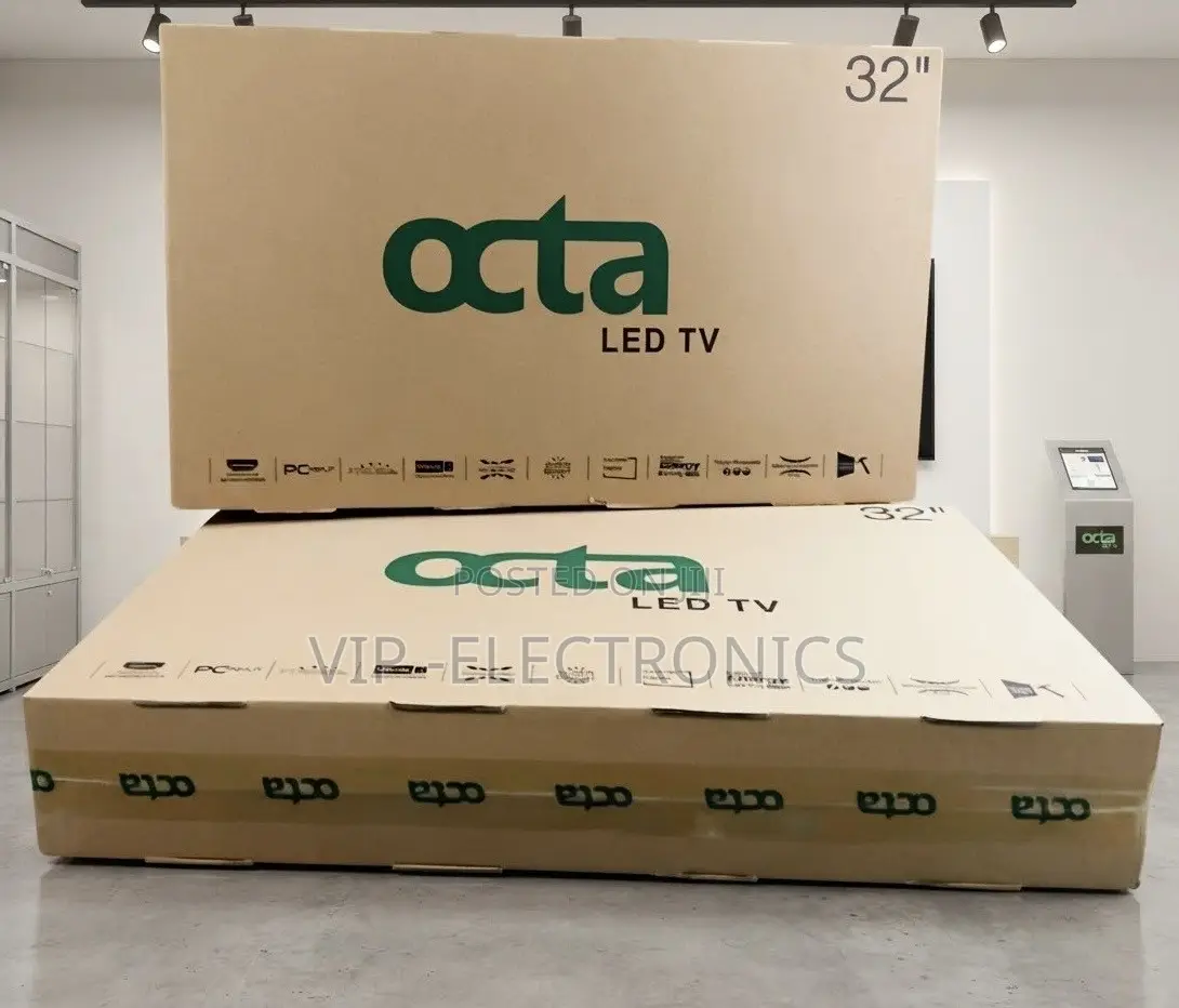 Octa 32 Inch TV LED TV – Super Bright Display, Energy Saving