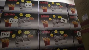 Nima Double Deep Fryer Electric 12 Liters/ Free Delivery