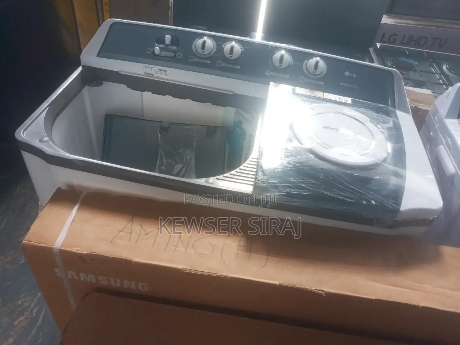 LG Brand 14kg Washing Machine Manual System