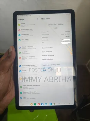 Samsung Galaxy Tab S6 Lite 64 GB Black