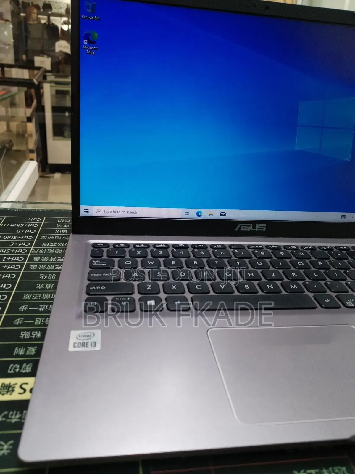New Laptop Asus VivoBook 15 X505BA 8GB Intel Core i3 SSD 256GB