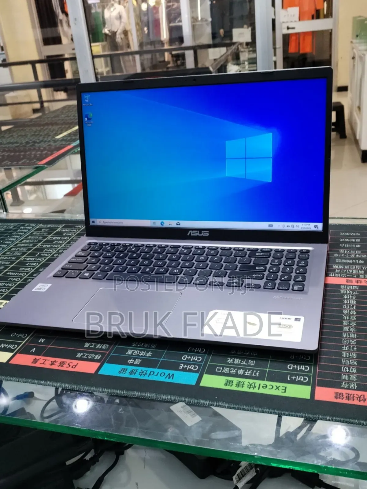 New Laptop Asus VivoBook 15 X505BA 8GB Intel Core i3 SSD 256GB