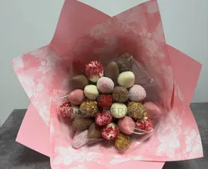 Chocolate Covered Strawberries With Different Flavors