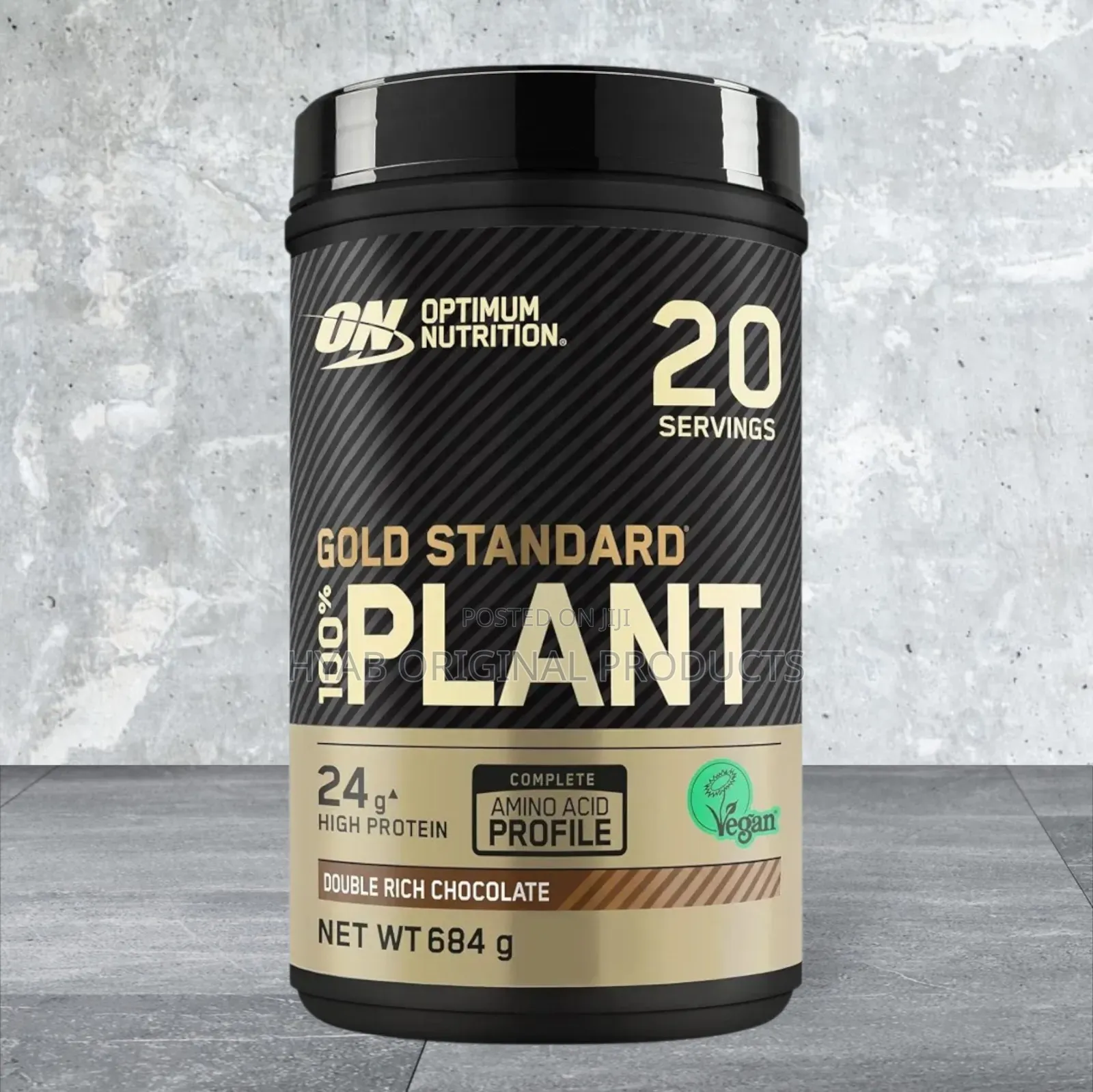 On Gold Standard 100% Plant Based Protein Powder for Men and Women,