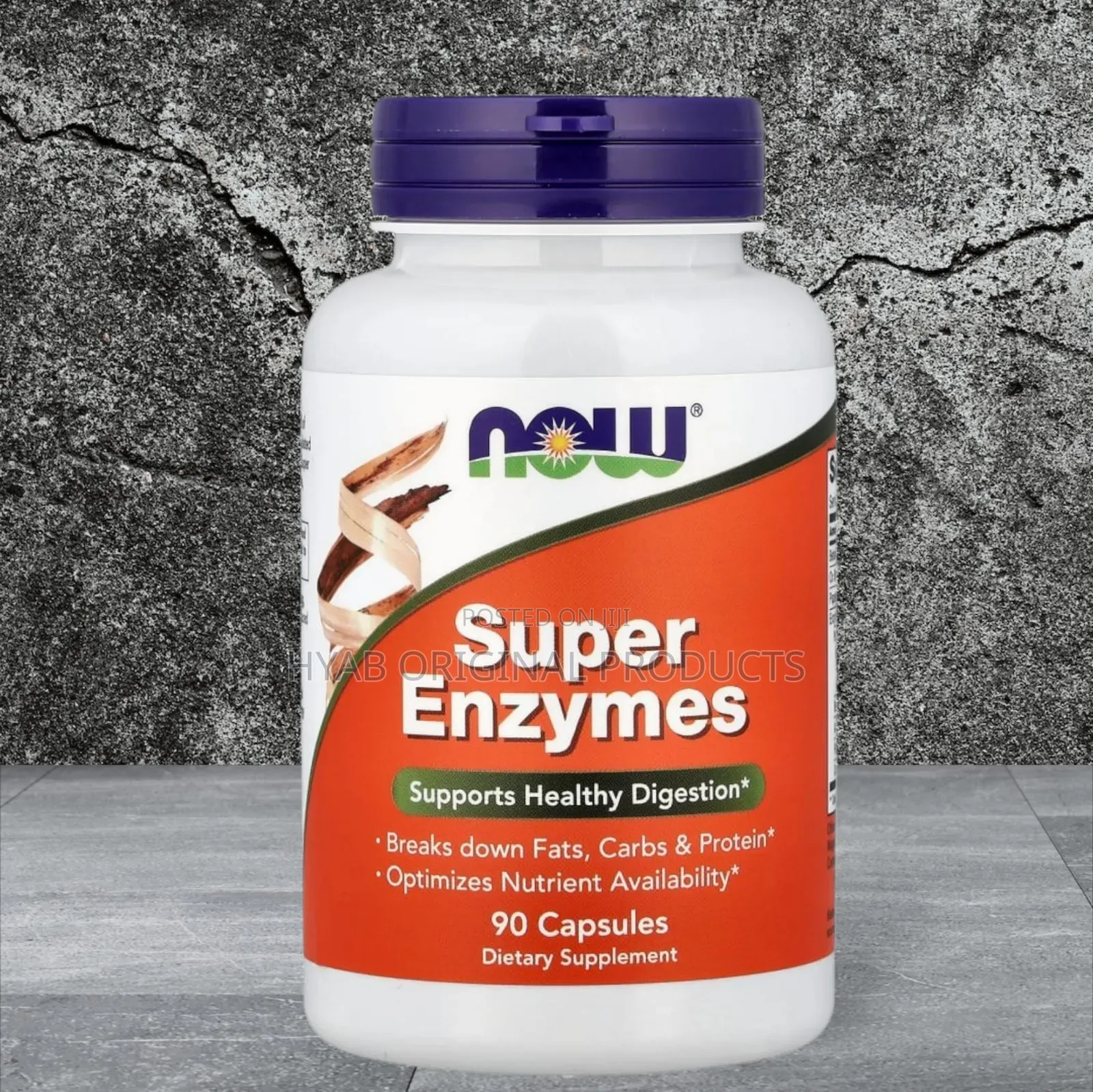 NOW Foods
Super Enzymes, 90 Capsules