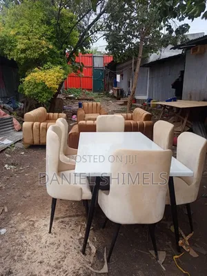Luxury House With Dining Table Furniture Package