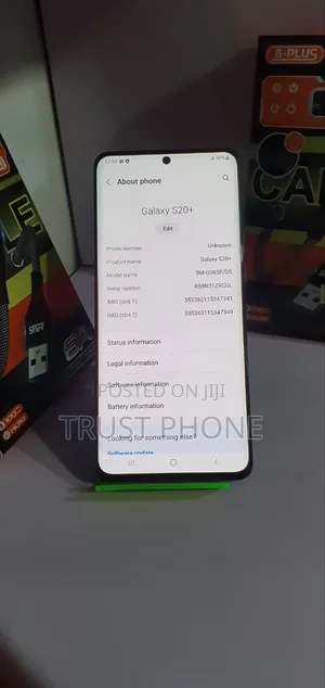 New Samsung Galaxy S20+ 128 GB Black