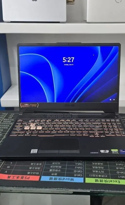 New Laptop Asus TUF Gaming F15 16GB Intel Core i9 SSD 512GB