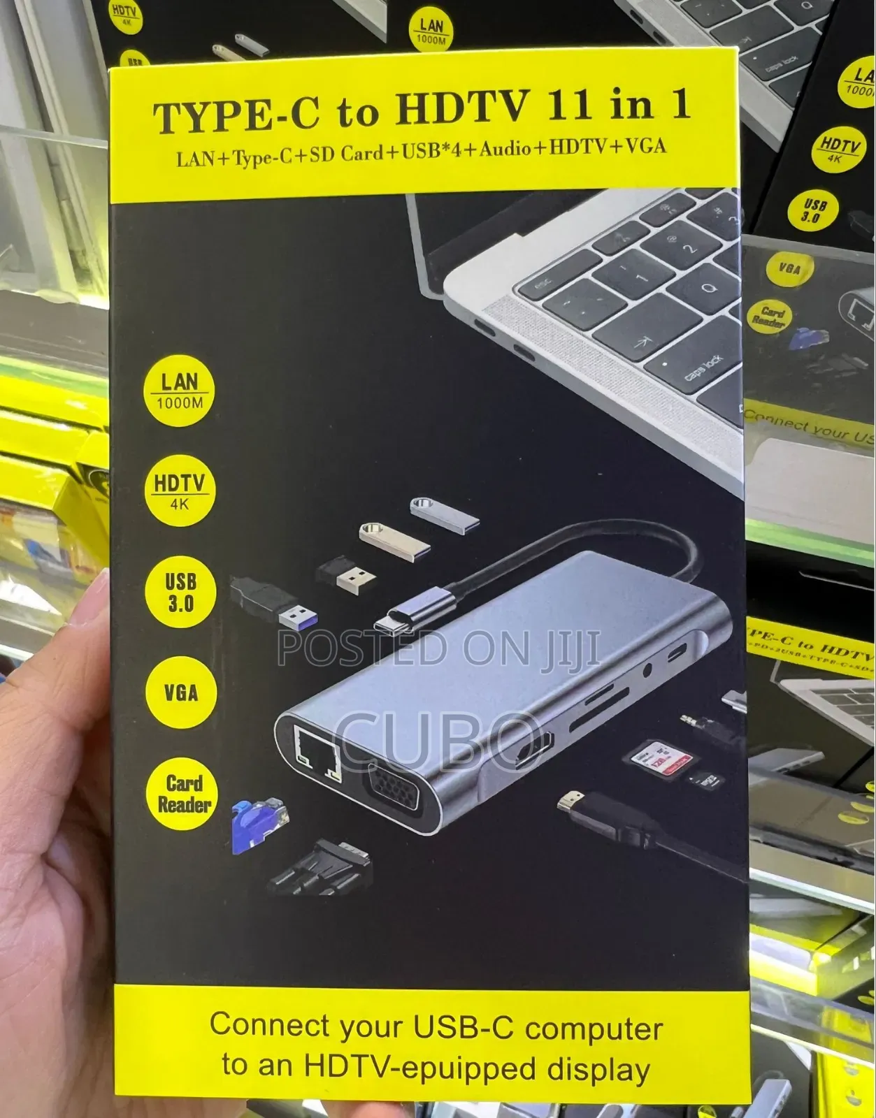  11-in-1 USB-C Hub — Connect Everything!