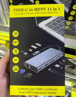 11-in-1 USB-C Hub — Connect Everything!