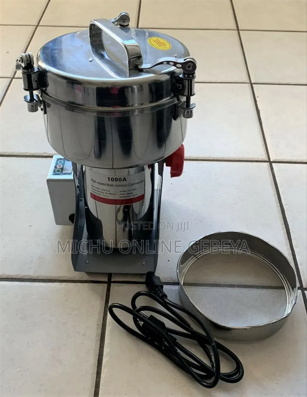 Ririhong 1000g (1kg) Heavy Duty Commercial Grinder/ Free Delivery
