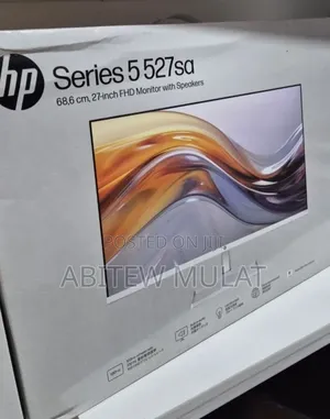Brand New White Monitor 
 27 Inch Moniter
