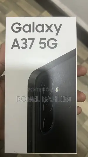 New Samsung Galaxy A37 128 GB Black