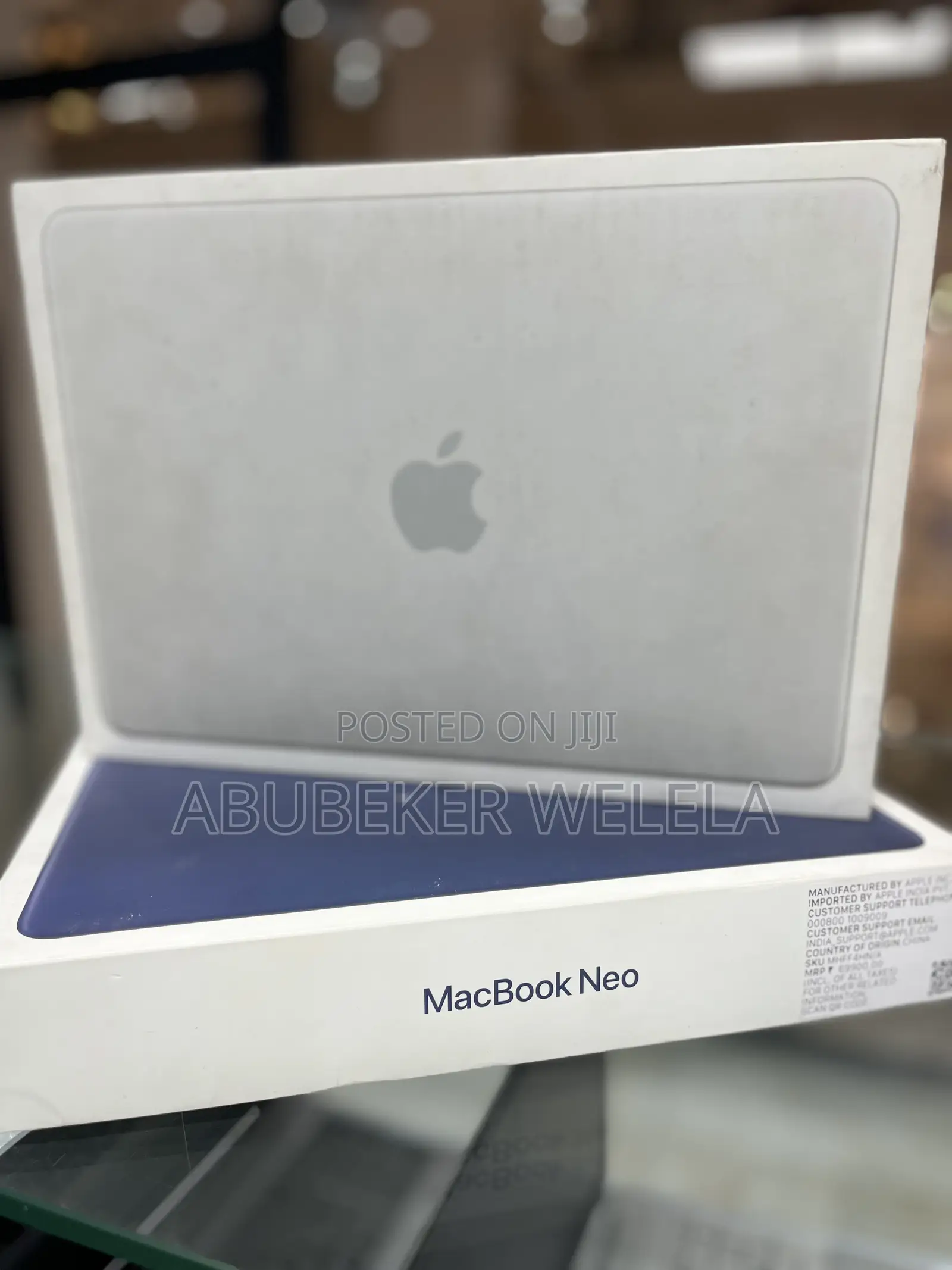 New Laptop Apple MacBook Neo 2026 8GB SSD 256GB