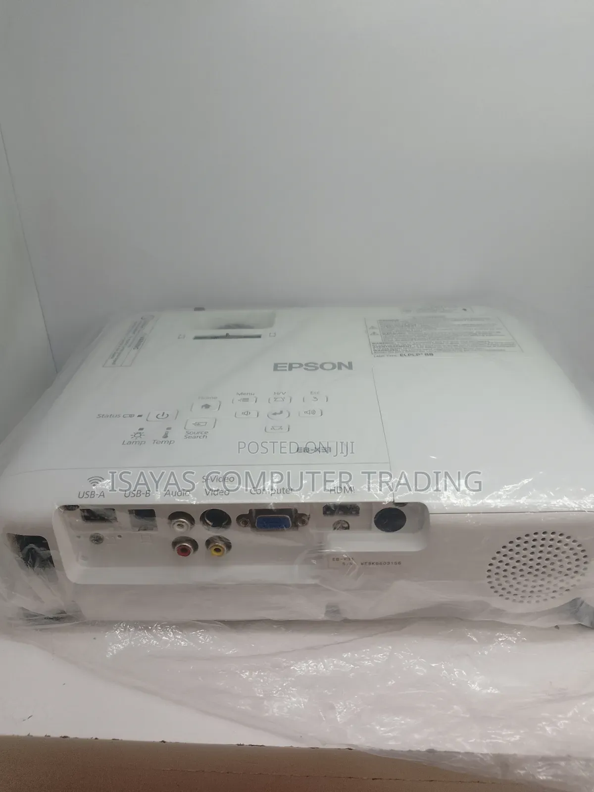 Epson Projector Model Name: EB-x31 Hardware Interface: