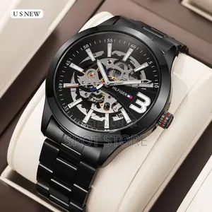 Tommy Hilfiger Skeleton Automatic Watch