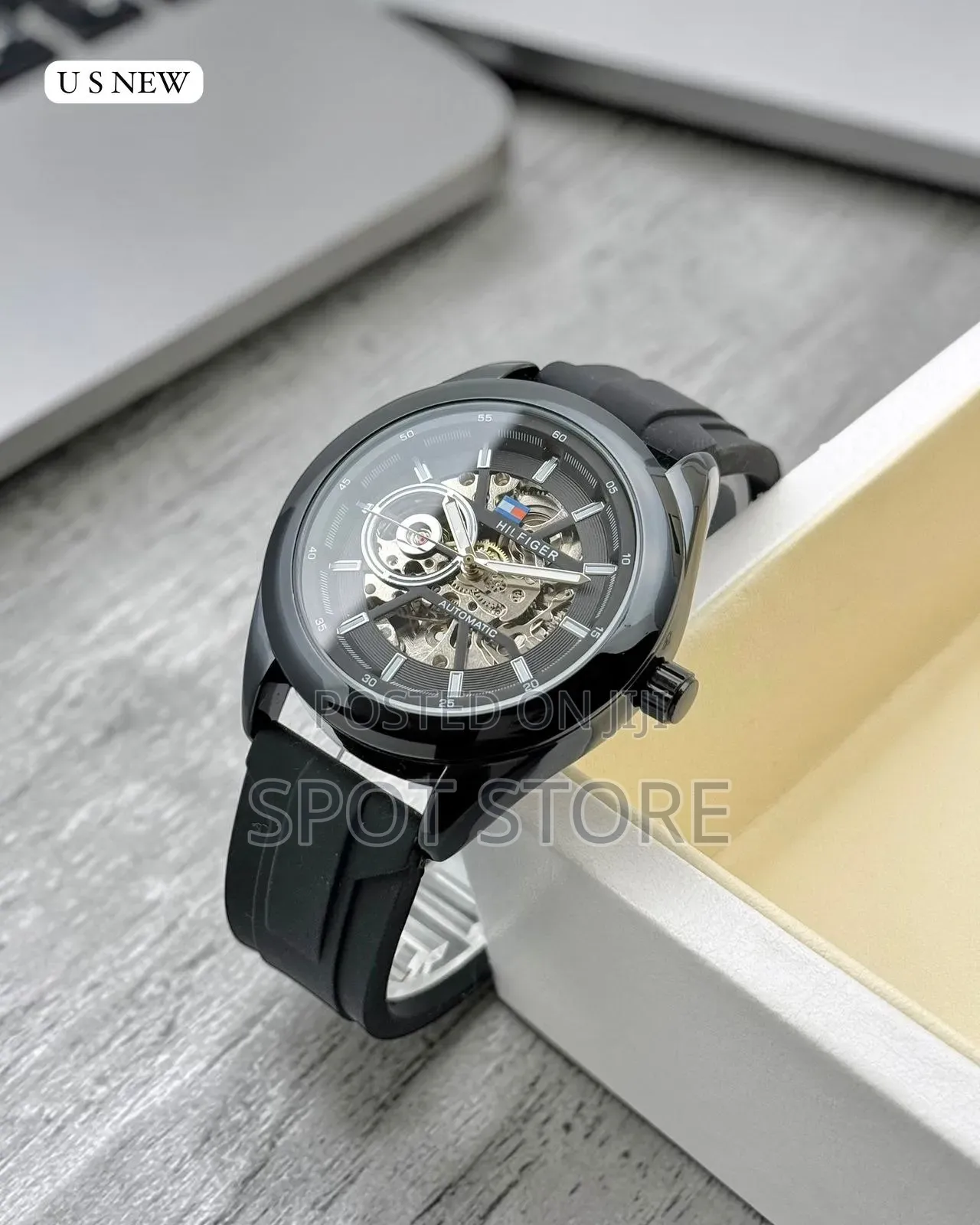Tommy Hilfiger Skeleton Automatic Watch