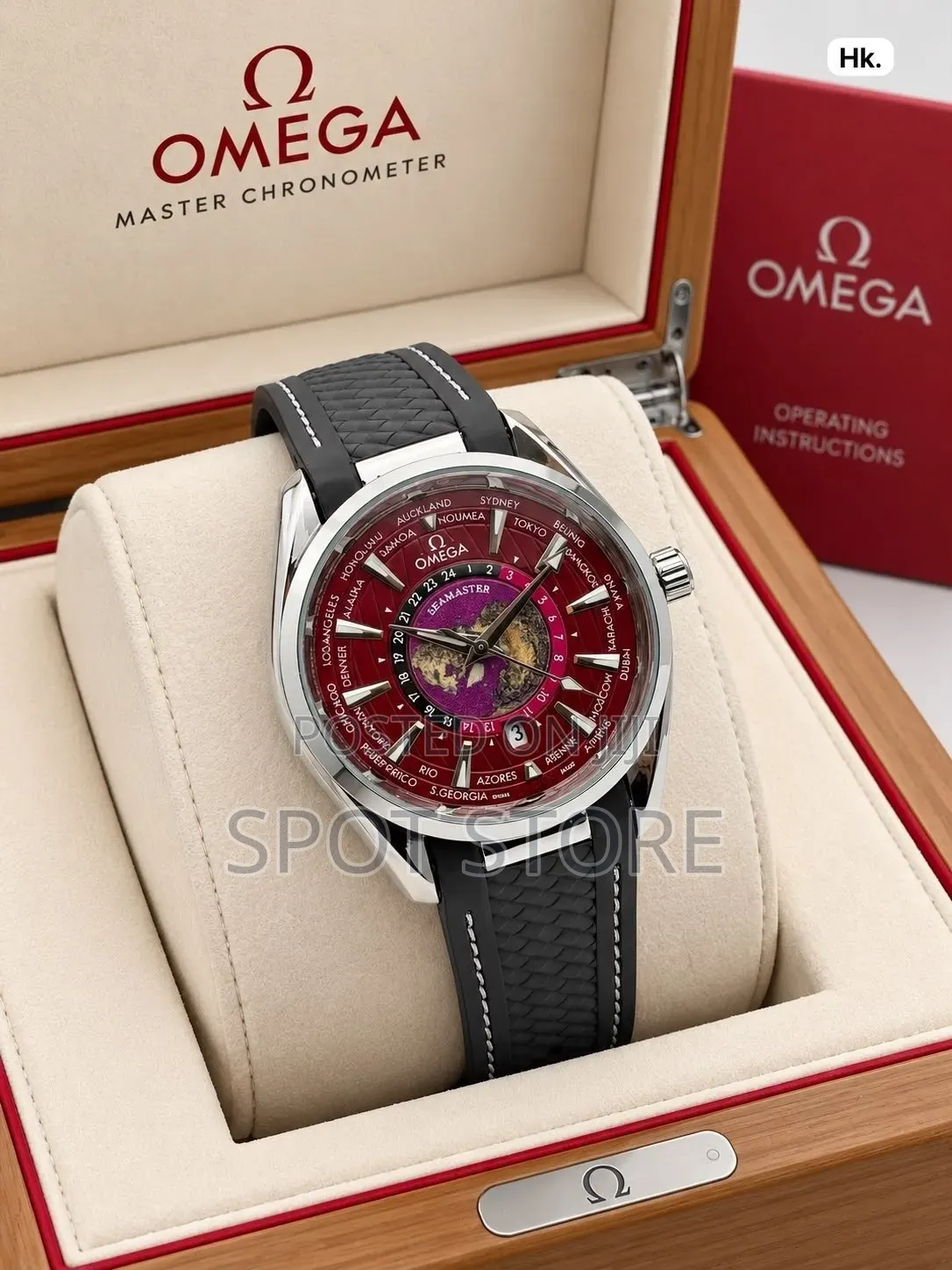 Omega Seamaster Aqua Terra Worldtimer