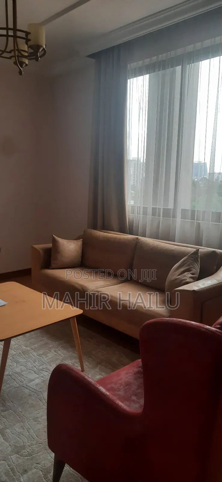Furnished 1bdrm Apartment in Real, Bole for rent