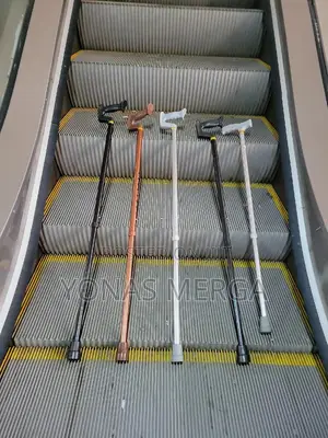 Walking Stick The Medemove兼皮DP-601L Height-Adjustable Walking Stick