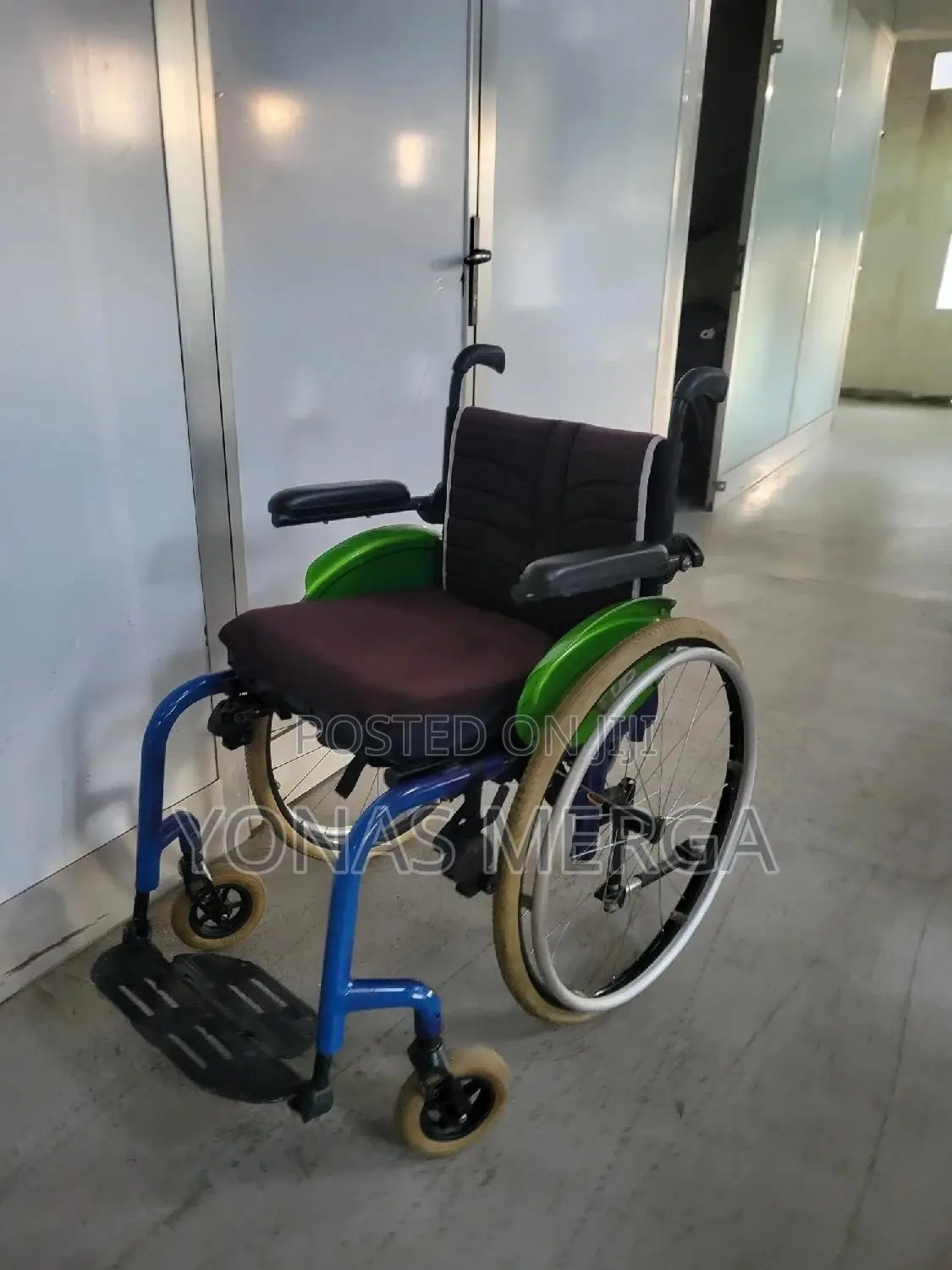 Wheelchair Is Available in Range of Sizes to Enable It to Comfortably