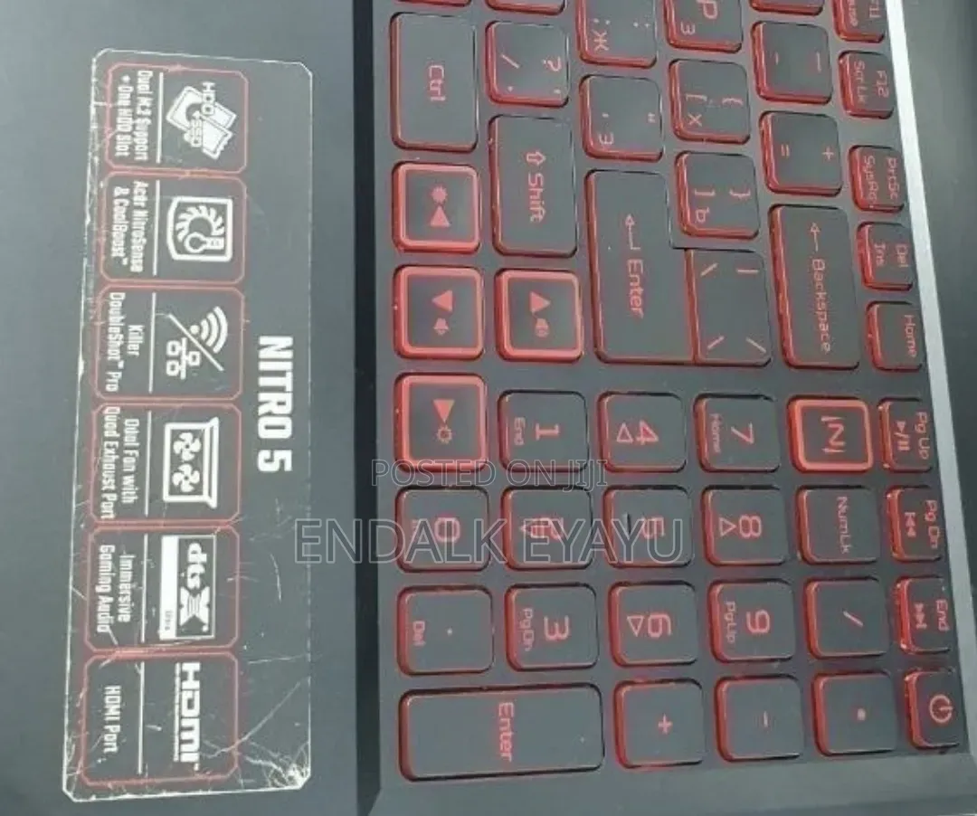 New Laptop Acer Nitro 5 16GB Intel Core i5 SSD 512GB