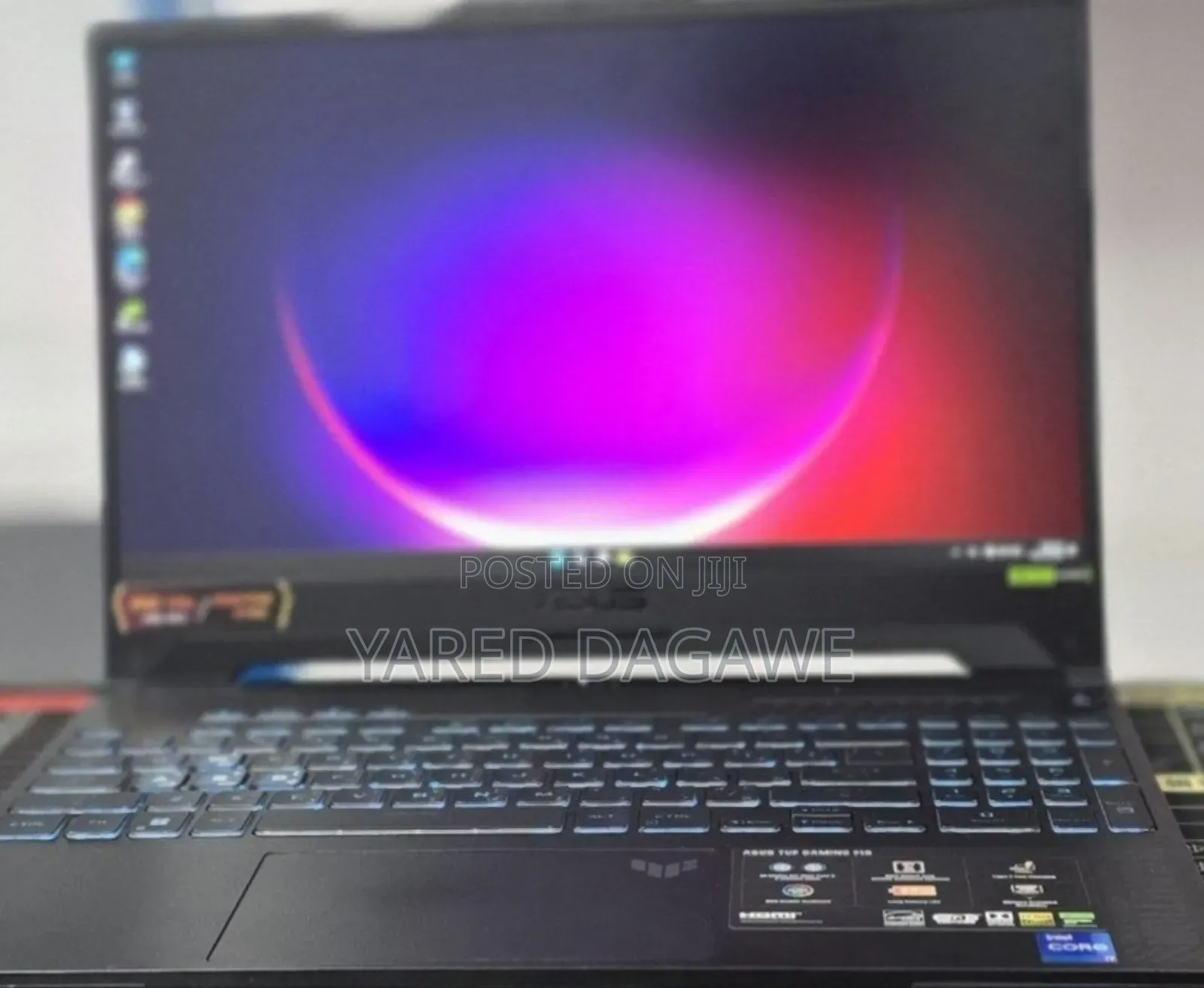 New Laptop Asus TUF Gaming A15 16GB Intel Core i7 SSD 1T
