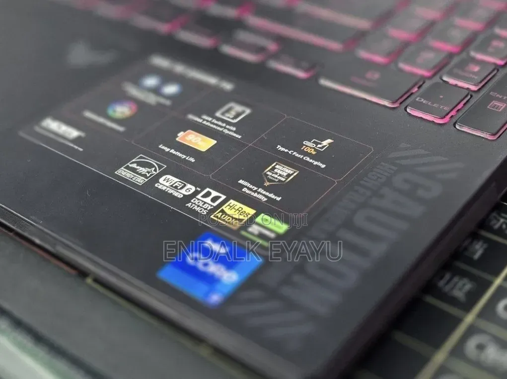 New Laptop Asus TUF Dash F15 16GB Intel Core i7 SSD 1T