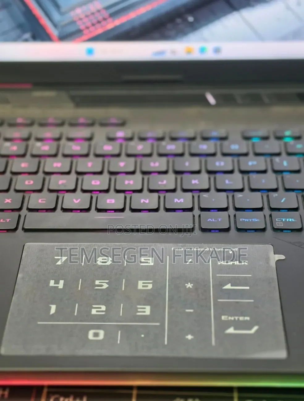 New Laptop Asus ROG Strix G15 16GB Intel Core i9 SSD 1T