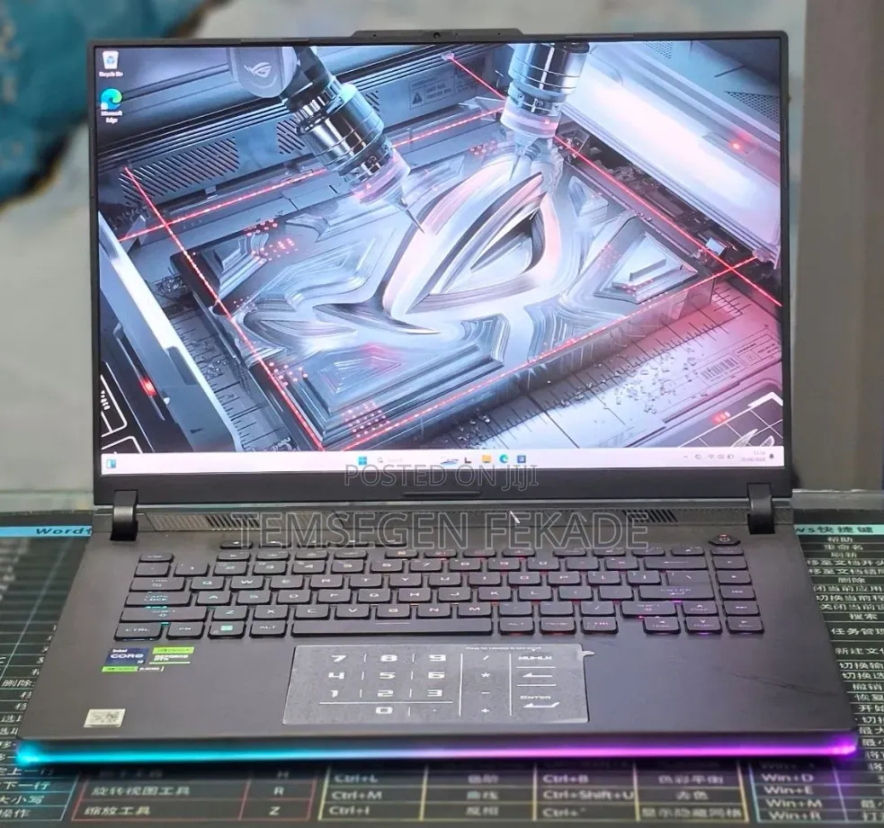 New Laptop Asus ROG Strix G15 16GB Intel Core i9 SSD 1T