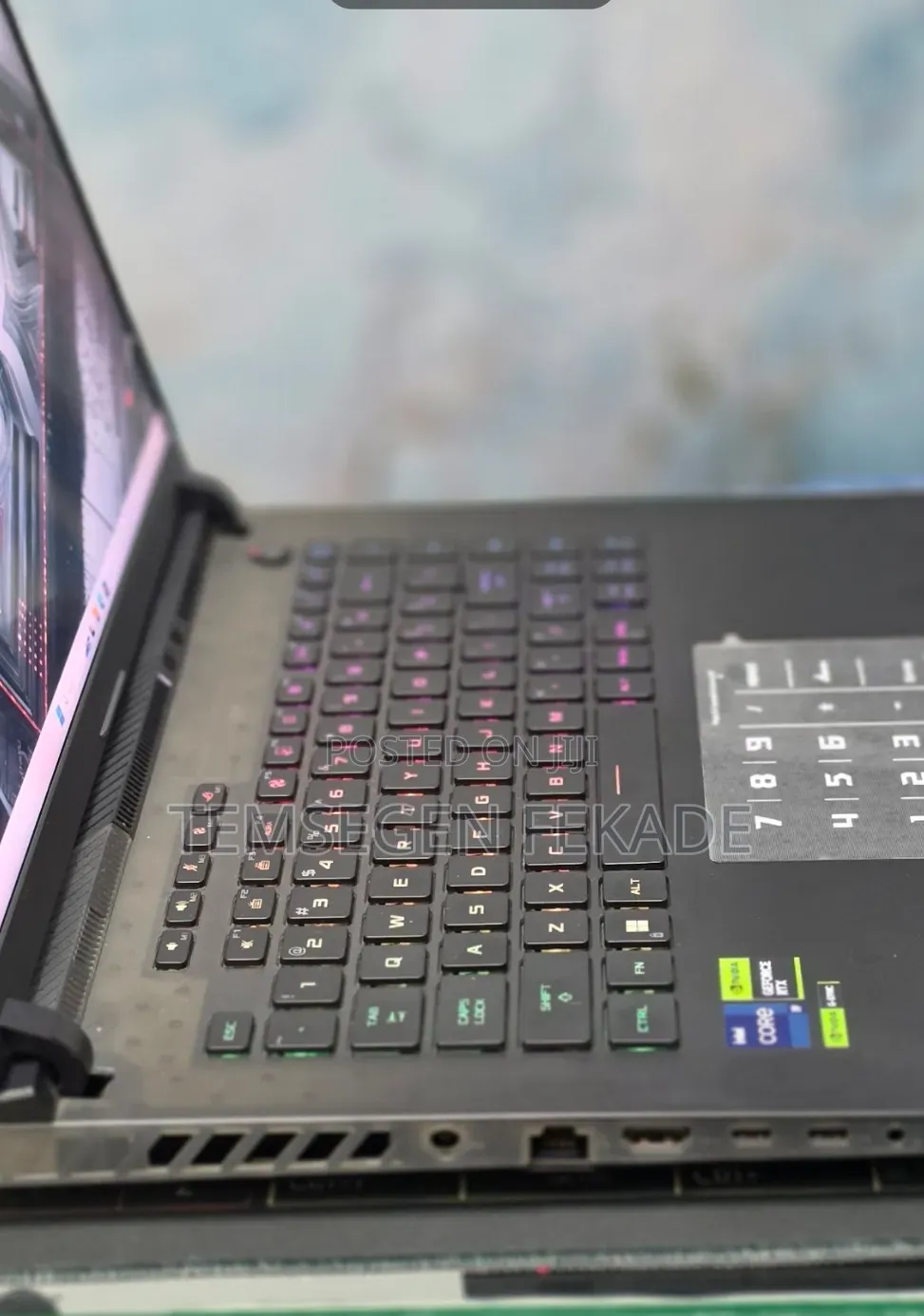 New Laptop Asus ROG Strix G15 16GB Intel Core i9 SSD 1T