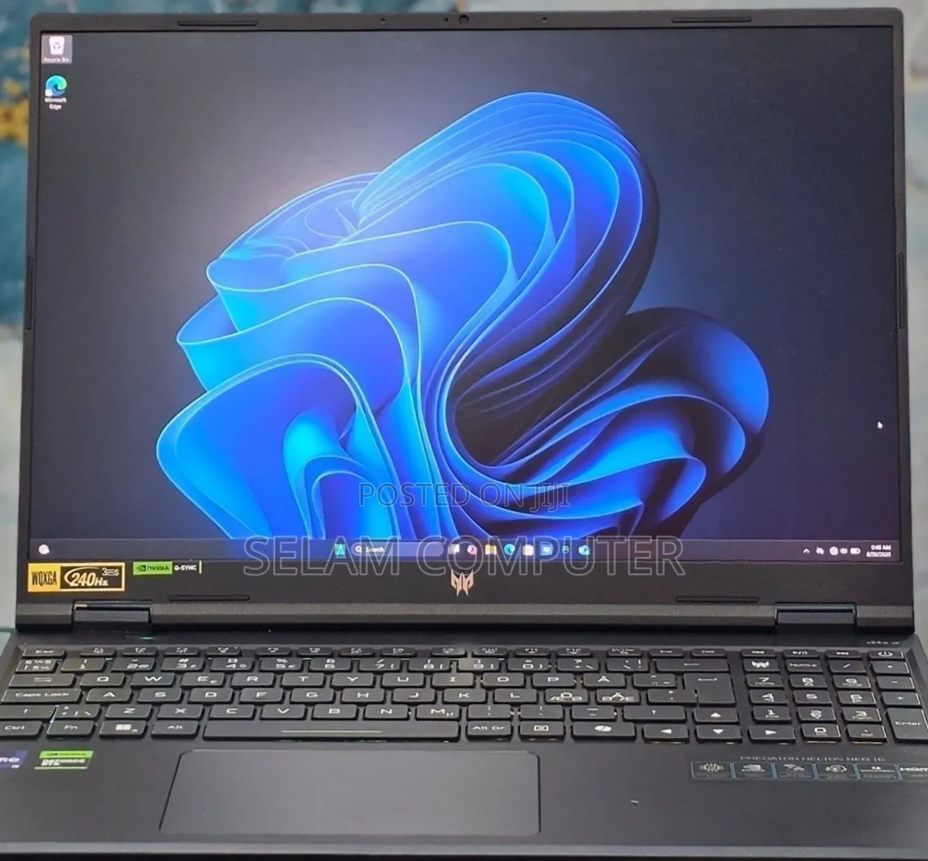 New Laptop Acer Predator Helios Neo 16 16GB Intel Core i9 SSD 1T