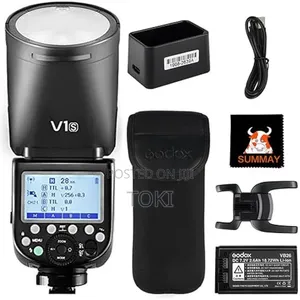 Godox V1S Round Head Flash Light for Sony Cameras