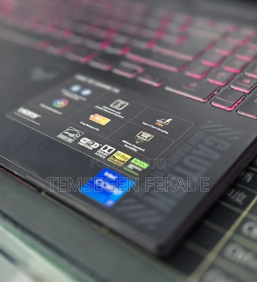 New Laptop Asus TUF Gaming F15 16GB Intel Core i7 SSD 1T
