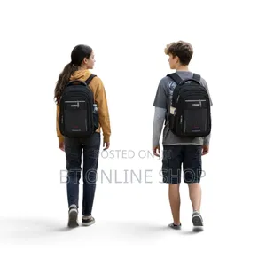 FLEND Multi-Compartment School Backpack