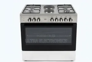 Ardo 90×60cm Hybrid Cooker 4 Gas Burners 2 Electric Hotplates