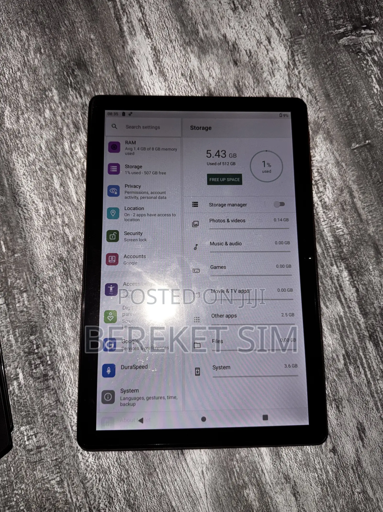 New Bestrio Tab S12 512 GB