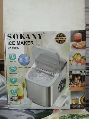 Ice Maker Sokany Sk-03047 Portable Ice Maker