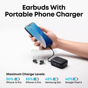 Anker Soundcore P41i Wireless Earbuds With Portable Phone Charger