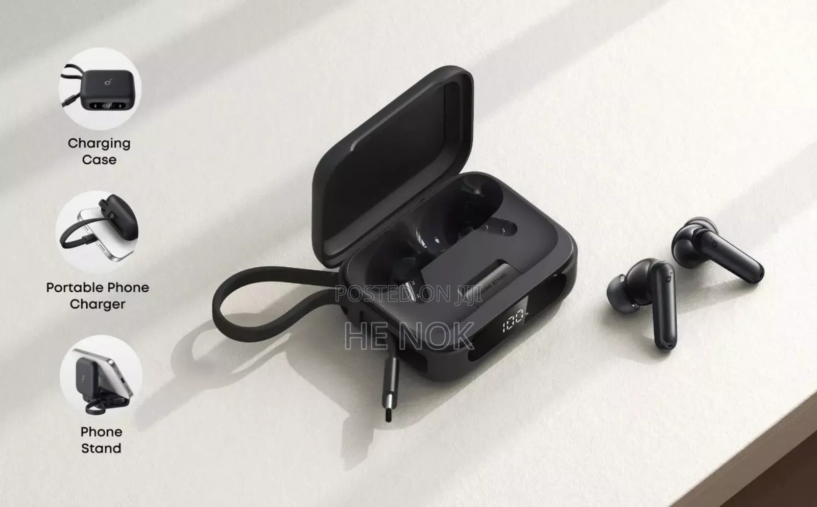 Anker Soundcore P41i Wireless Earbuds With Portable Phone Charger