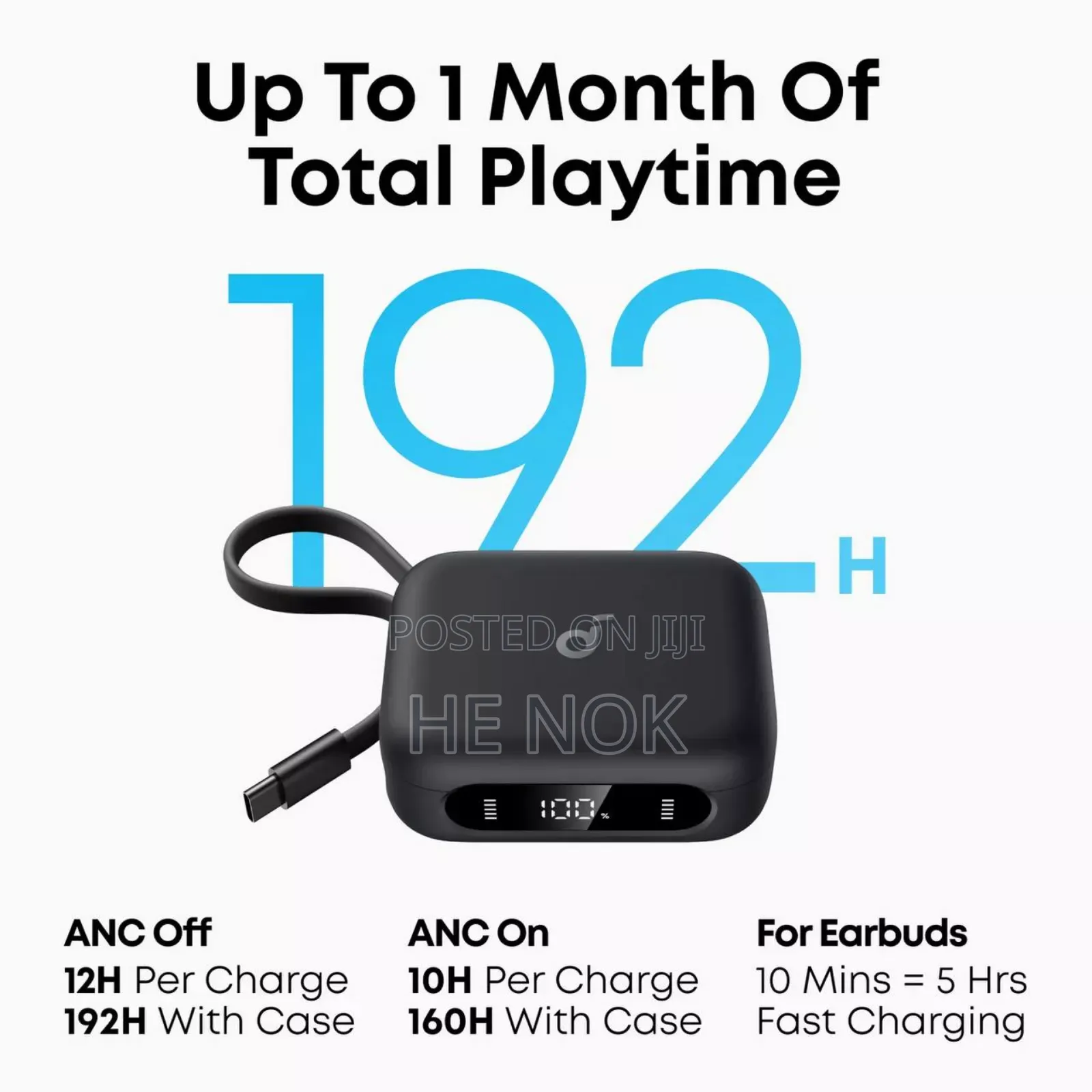 Anker Soundcore P41i Wireless Earbuds With Portable Phone Charger