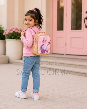 Mk- 0900 Disney Frozen 3D Elsa Backpack