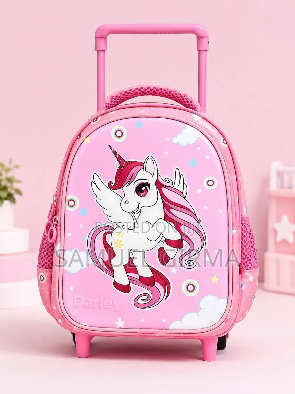 Mk- 0899 Unicorn Mini Trolley Bag for Starters