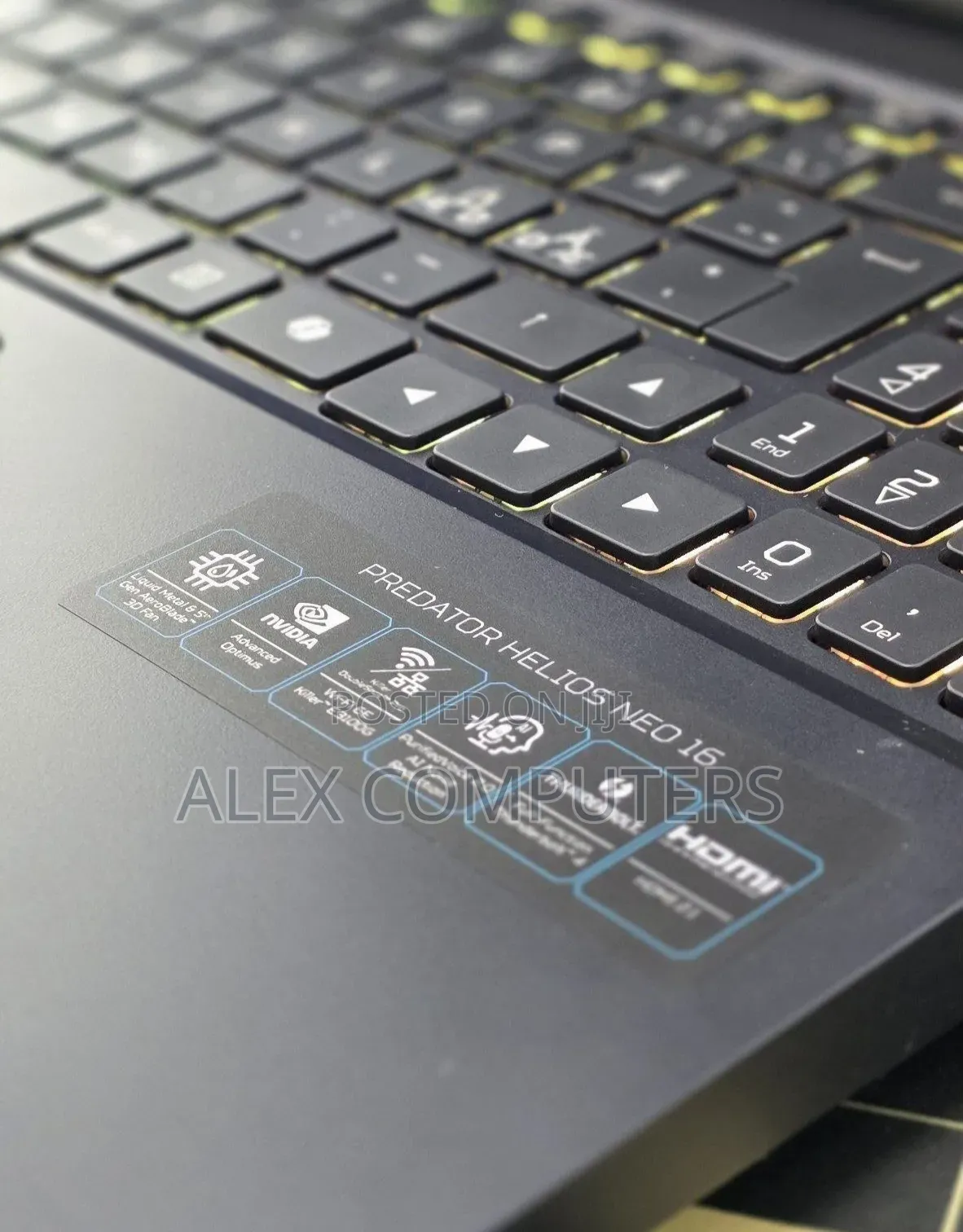 New Laptop Acer Predator Helios Neo 16 16GB Intel Core i9 SSD 1T