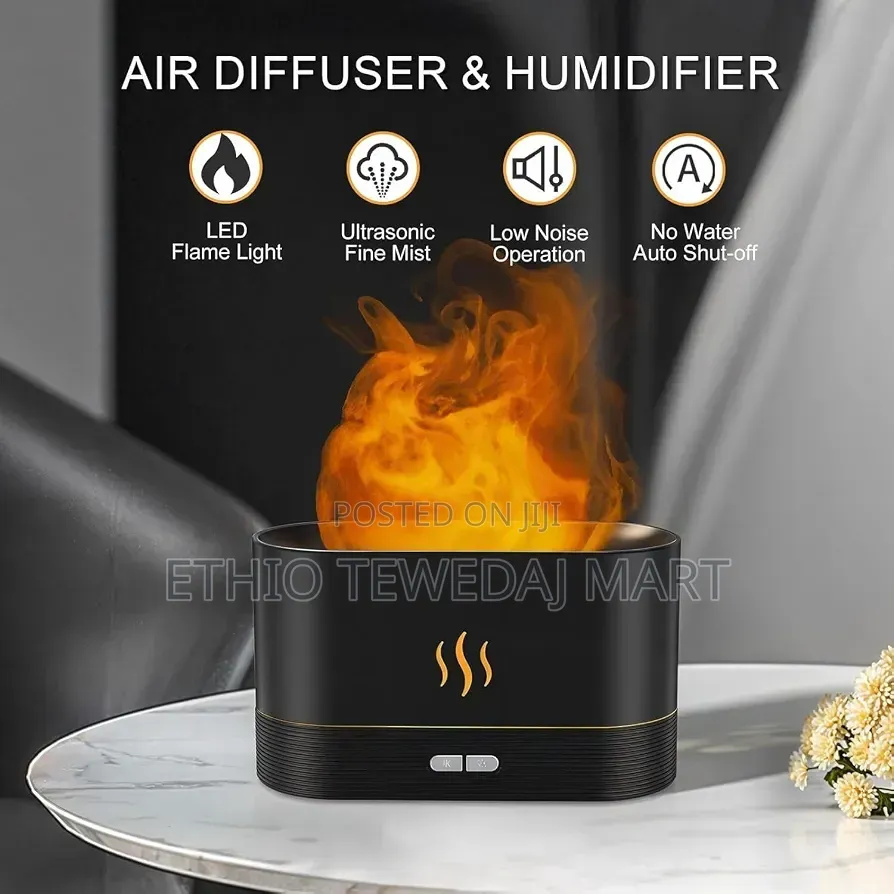 Flame Aroma Diffuser Humidifier